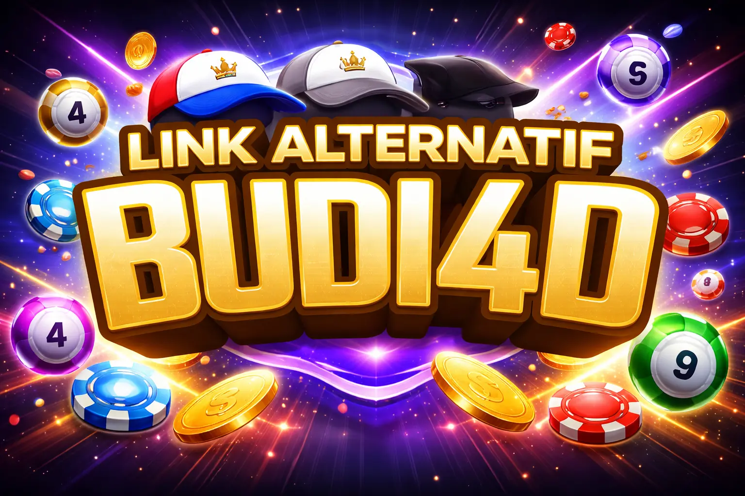 Ilustrasi link alternatif BUDI4D melalui situs resmi