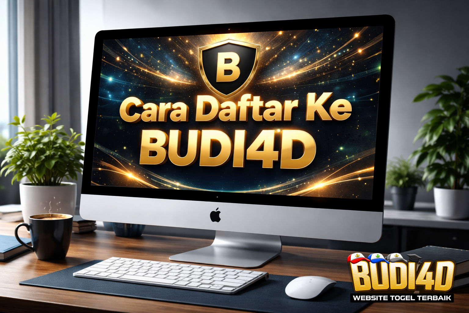 Ilustrasi Cara Daftar BUDI4D melalui situs resmi